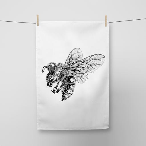 Bee Cotton Tea Towel