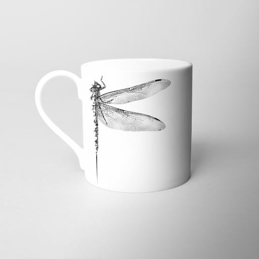 Dragonfly Fine Bone China Mug